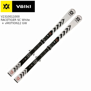 tHN XL[ 2023 2024 VOLKL RACETIGER SC White + vMOTION12 GW XL[ I[Eh rfBOZbg