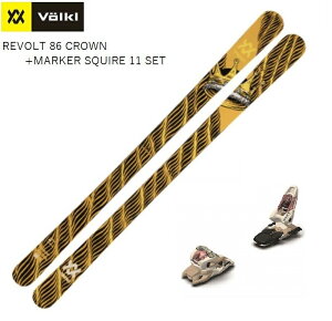tHN XL[ 2024 VOLKL REVOLT 86 CROWN Hg 86 NE + }[J[SQUIRE 11 SET Tan Ivory t[Ch t