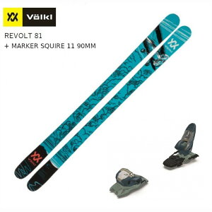 tHN XL[ 2024 VOLKL REVOLT 81 Hg 81 + }[J[ MARKER SQUIRE 11 90MM GREEN TEAL SET t[Ch t  rfBOt