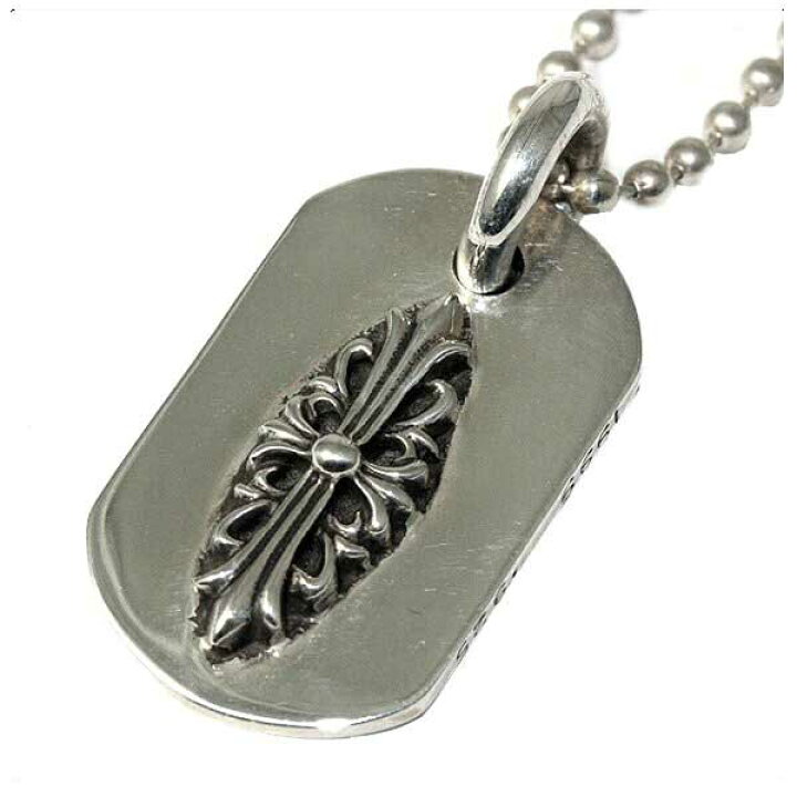 楽天市場】クロムハーツ Chrome Hearts ドッグタグ レイズドフローラル 