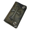 クロムハーツ 財布（Chrome Hearts）1ジップ・LTボタン・セメタリーパッチ・タンクカモ・レザーウォレット（クロム・ハーツ）（長財布）
