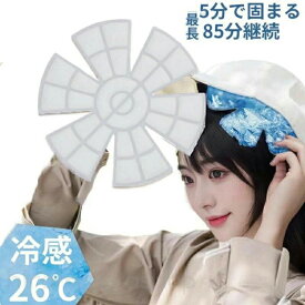 【帽子用ひんやりシート 熱中症対策グッズ】ヘッドクール ひんやり帽子 クールパッド アイスパッド 冷却シート ヘッドクーラー クールヘッド 暑さ対策 帽子 保冷剤 頭 冷やす 頭皮 冷却 キャップ クール 28℃ 自然凍結 ひんやり 暑さ対策グッズ