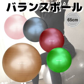 【送料無料】バランスボール ヨガボール 65cm 椅子 子供 アンチバースト 耐荷重500KG 体幹トレーニング 腰痛予防 腹筋 ダイエット 女性 男性 フィットネス ストレ