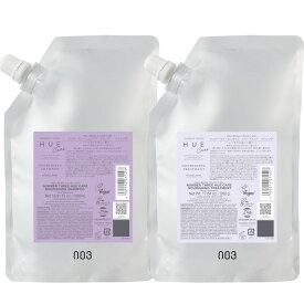 ★【送料無料】 ナンバースリー 003 ／ ヒュウケア HUE ／ ヒュウケア ナリシング シャンプー 500ml ＆トリートメント500g 詰替え セット ／ ヘアケア 美容室専売品