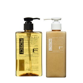 【送料無料】【 ポンプ300・200 セット 】フィヨーレ FIOLE Fプロテクト リッチシャンプー 300ml ベーシックヘアマスク 200g