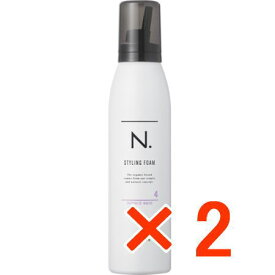 ★【送料無料】 ナプラ ／ N. エヌドット スタイリングフォーム バウンスウェーブ 200g 【2個】　ホワイトジャスミン＆ミュゲの香り