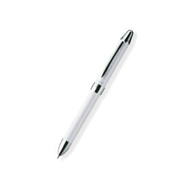 ★ぺんてる Pentel ／ ビクーニャEX1シリーズ 多機能ペン ／ ボールペン ／ 軸色: パールホワイト ／ ボール径: 黒・赤0.7mm〈細字〉 +シャープペンシル0.5
