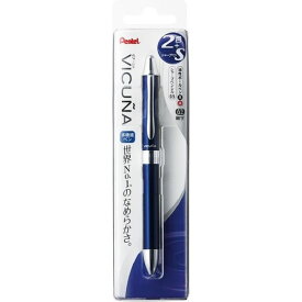 ★ぺんてる Pentel ／ ビクーニャEX1シリーズ 多機能ペン（パック入り） ／ ボールペン ／ 軸色: ブルー ／ ボール径: 黒・赤0.7mm〈細字〉 +シャープペンシル