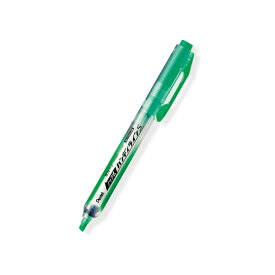 ★ぺんてる Pentel／蛍光ペン　ノック式ハンディラインS 　ライトグリーン　 ／SXNS15-K