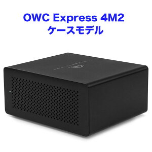 OWC Express 4M2 P[Xf IWi{}jAt Thunderbolt3Ή \tgEFARAIDΉ M.2 PCI Express SSDډ\ 4Ko͑ΉDisplayPort 1.2Ɨ macOSΉ WindowsΉ