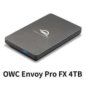 OWC Envoy Pro FX |[^uSSD IWi{}jAt Thunderbolt 3/USB 3.2 Gen 2Ή MɗDꂽA~{fB hoEhEϏՌdl IP67 macOSWindowsȂǃ}`OSΉ
