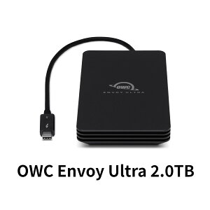 OWC Envoy Ultra 2.0TB Thunderbolt 5Ή |[^uSSD ő6000MB/s̃f[^]x hoEhdl oXp[쓮 }`OS/}`foCXΉ