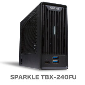 SPARKLE TBX-240FU ゲーマーにおすすめ VR環境構築 ゲーミング性能を大幅向上 グラフィック拡張ボックス 省スペース USBハブ＆ネットワーク機能搭載 Mac/Windows対応 Thunderbolt 3/4専用