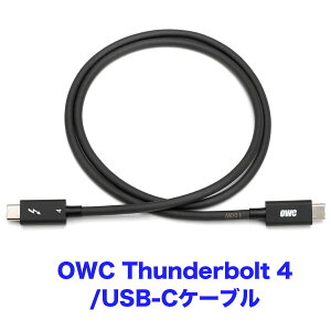 OWC Thunderbolt 4/USB-CP[u 2M 40Gbps USB PD 100WΉ f[^] 8Kfo͑Ή HDRinC_Ci~bNWjKiΉ