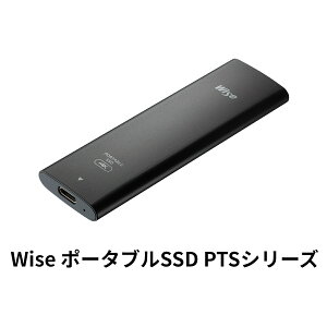 Wise |[^uSSD PTSV[Y 2TB 4KJΉ USB 3.1 Gen 2 Type-COt|[^uSSD pJ}EgA_v^[t 4K/UHDrfI^ɑΉ Windows/macOSΉ macOS̋NfBXNɑΉ