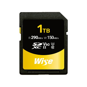 Wise SDXC UHS-II [J[h SD-SV[Y 1TB rfIXs[hNXuV60vΉ 4KȂǂ̍𑜓xEiȉfL^\
