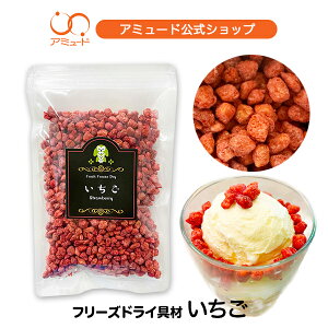 ［アミュード公式］いちご フリーズドライ バレンタイン お菓子作り 苺 イチゴ トッピング フルーツ スイーツ ケーキ 