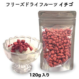 イチゴ フリーズドライ いちご（中）具材 調味料 スイーツ フルーツ（120g）