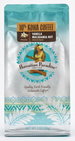 ハワイアンパラダイスコーヒー 10%コナ バニラマカダミア 198g