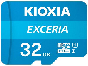 KIOXIA �L�I�N�V�A �����Ń����� microSD 32GB UHS-I (�ő�Ǐo���x100MB/s) ���K�i KLMEA032G