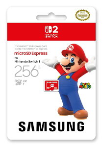 �C�V�����C�Z���X���i Samsung microSD Express Card 256GB for Nintendo Switch 2 �T���X��