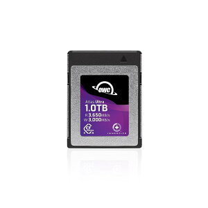 OWC Atlas Ultra CFexpress 4.0 Type B 1TB �������[�J�[�h �ő�Ǎ�3650MB/s �ő发��3000MB/s