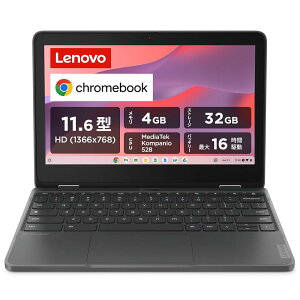 Lenovo �N���[���u�b�N Chromebook 300e Yoga 11.6�C���` ������4GB eMMC 32GB 82W3000VJP