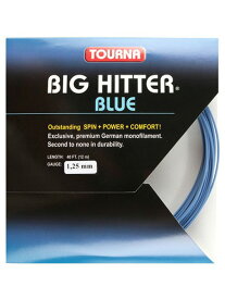 「お試し12Mカット品」トーナブルーのポリガット TOURNA(トーナ) ビッグヒッター ブルー Blue(1.20／1.25／1.30mm)硬式テニス ポリエステルガット(15y6m)[次回使えるクーポンプレゼント]
