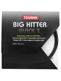「お試し12Mカット品」TOURNA(トーナ) ビッグヒッター ブラック7 Black 7(1.20／1.25／1.30mm)硬式テニス ポリエステルガット(15y6m)[次回使えるクーポンプレゼント]