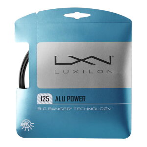 �y�P���p�b�P�[�W�i�z���L�V����(Luxilon) ALU POWER SET BLACK 125 �A���p���[ �Z�b�g �u���b�N 125 �d���e�j�X �|���G�X�e���K�b�g WR8306901125(22y9m)[����g����N�[�|���v���[���g]