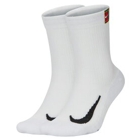 【1000円引クーポン】【同色2足セット】ナイキ(NIKE) ユニセックス コート マルチプライヤー クッション クルーソックス 2足組 SK0118-100 ホワイト(22y2m)[次回使えるクーポンプレゼント]