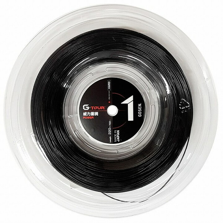 楽天市場】ゴーセン(GOSEN) ジーツアー1 GTOUR1 G-TOUR 1(1.25mm／1.30 