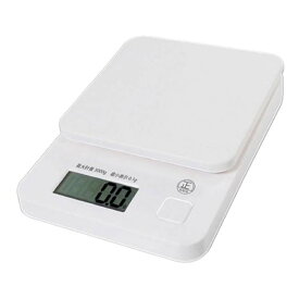 【お菓子やパン作りに】ハック(HAC) デジタル キッチンスケール 家庭用 最大計量3kg オートオフ機能付き HAC4150A-ホワイト(24y11m)[次回使えるクーポンプレゼント]