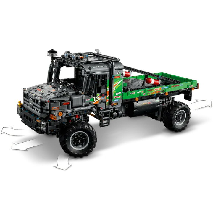 知育玩具 レゴ LEGO 42129 メルセデス・ベンツ・ゼトロス - 全輪駆動トラック
