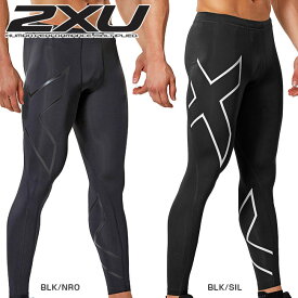 【11%OFFマジッククーポン対象】2XU(ツータイムズユー) メンズ コアコンプレッション タイツ(MA3849B)TR2 CORE COMPRESSION TIGHTS PWXロングスパッツ(18y8m)[次回使えるクーポンプレゼント]