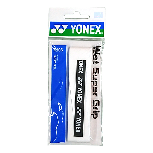 即納 メール便可 1本入 授与 ヨネックス ウェットスーパーグリップ AC103 Yonex 次回使えるクーポンプレゼント Wet Overgrip グリップテープ Grip 優先配送 Super Tape
