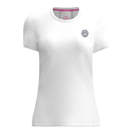 「海外サイズ」BIDI BADU(ビディバドゥ) レディース CREW 半袖Tシャツ 「定番」 W1620002-WH ホワイト(23y1mテニス)[次回使えるクーポンプレゼント]