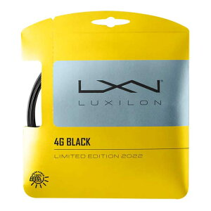 �y���ʌ���i�z�y�P���p�b�P�[�W�i�z���L�V����(Luxilon) 4G �u���b�N 125 �d���e�j�X�K�b�g�|���G�X�e���K�b�g WR8308201125-�u���b�N(22y12m)[����g����N�[�|���v���[���g]