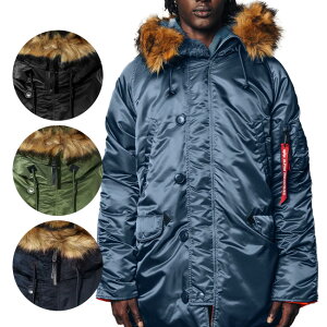 25���`30���ő�1000�~�����N�[�|���I�yUS�T�C�Y�zALPHA INDUSTRIES(�A���t�@�C���_�X�g���[�Y) �����Y N-3B �X�����t�B�b�g �p�[�J�[ �t�@�[�t���t�[�h�W���P�b�g N3B�~���^���[�W���P�b�g MJN31210C1(22