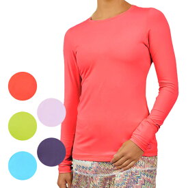【USサイズ】Sofibella(ソフィベラ) レディース UV Colors UVカラー 無地 長袖Tシャツ 7013(22y11mテニス)[次回使えるクーポンプレゼント]
