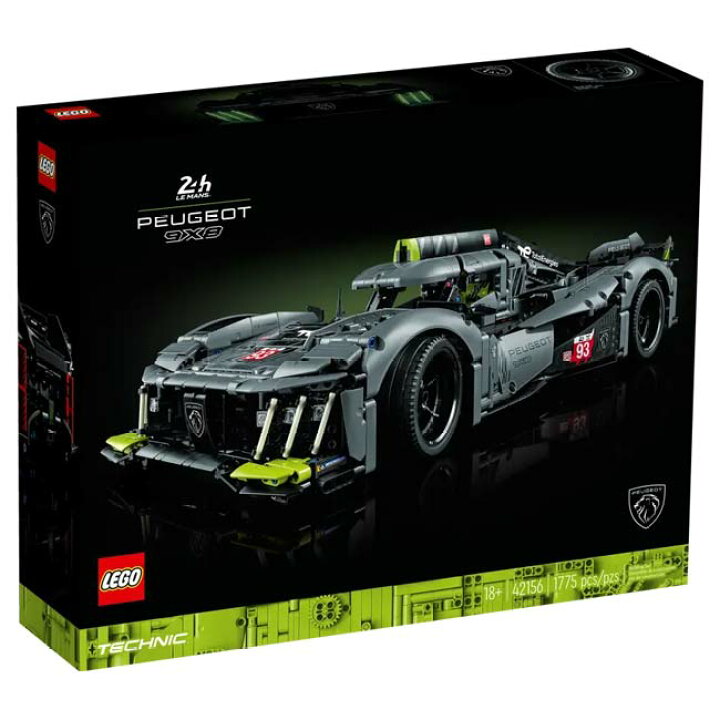 楽天市場】レゴ(LEGO) TECHNIC テクニック プジョー 9X8 24H ル・マン 