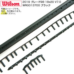 1872Ԍ1000~OFFN[|IyObgzEB\(Wilson) 2019 u[h98 18x20 V7.0 ubN (BLADE98 18x20 V7.0 Grommet) WRG013700(19y10m)[gN[|v[g]
