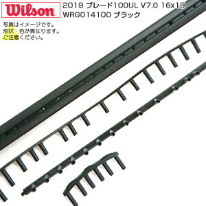 yObgzEB\(Wilson) 2019 u[h100UL V7.0 16x19 ubN (BLADE100UL V7.0 Grommet) WRG014100(19y10m)[gN[|v[g]