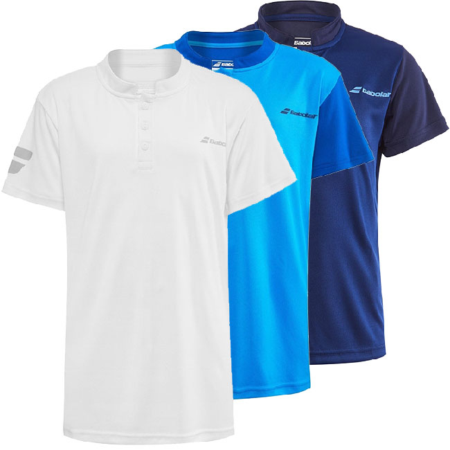 Babolat Mens Performance Lightweight Breathable Tennis Polo Shirt 