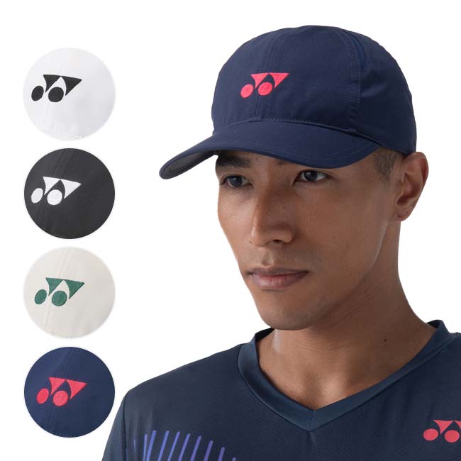 ヨネックス(YONEX) 2024 ユニセックス 刺繍ロゴ入り キャップ 帽子