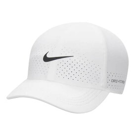 ナイキ(NIKE) 2024 SP ユニセックス Dri-FIT アドバンテージ クラブ キャップ 帽子 FB5598-100 ホワイト×ブラック(24y1m)[次回使えるクーポンプレゼント]