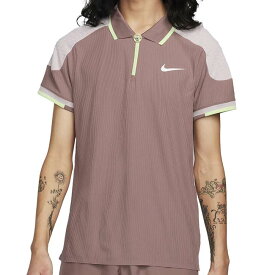 売切り終了！在庫処分特価】【日本サイズ】ナイキ(NIKE) 2024 SP メンズ コート スラム Dri-FIT ADV 半袖ポロシャツ FD5129-208 Sモーブ×Pバイオレット(24y1mテニス)[次回使えるクーポンプレゼント]