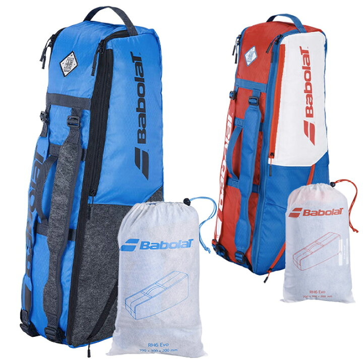 楽天市場】国内未発売カラー【6本収納】バボラ(Babolat) EVO RH ×6 