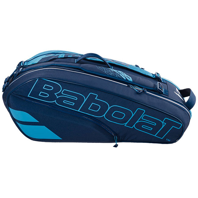 [６本収納]バボラ(Babolat) ピュアドライブ RH×6 ラケットバッグ テニスバッグ 751208-136  ブルー(20y10m)[次回使えるクーポンプレゼント] | アミュゼスポーツ