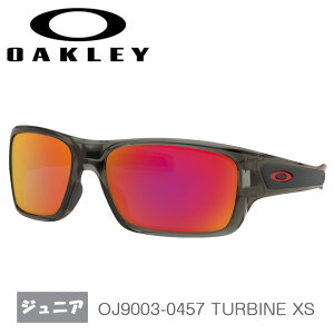 �݌ɏ��������z�I�[�N���[(Oakley) �W���j�A �X�|�[�c�T���O���X(���[�X�t�B�b�g) TURBINE XS (�^�[�r���G�b�N�X�G�X) �C�O���K�i OJ9003-0457 GreySmoke�^RubyIridium(20y10m)[����g����N�[�|���v���[���g]
